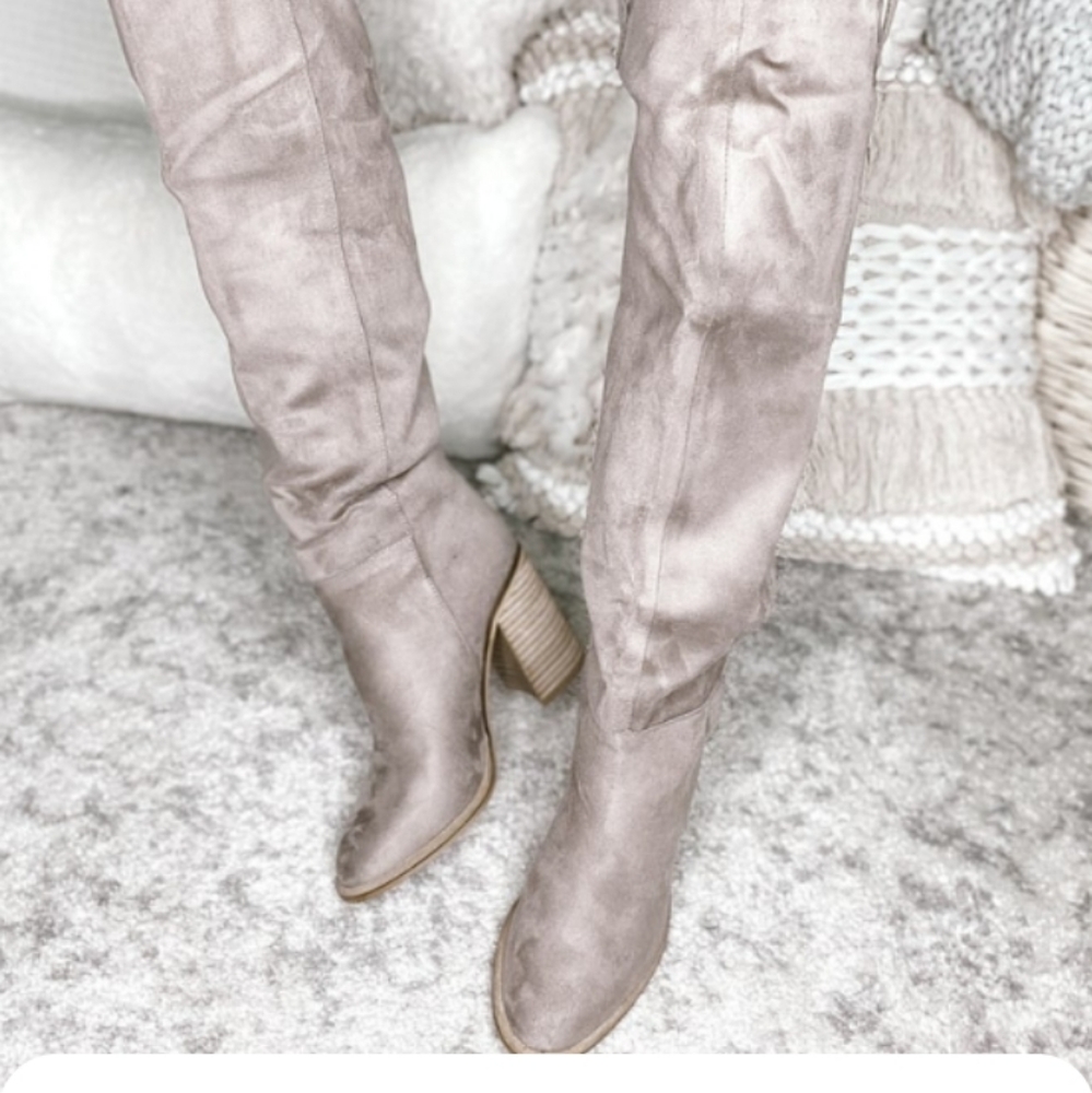 Taupe Boots